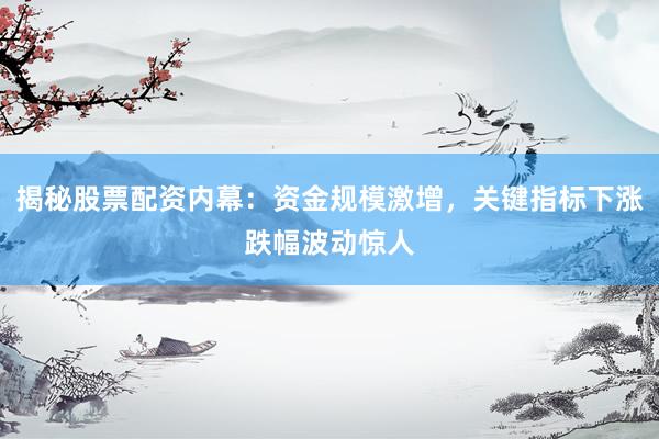 揭秘股票配资内幕：资金规模激增，关键指标下涨跌幅波动惊人